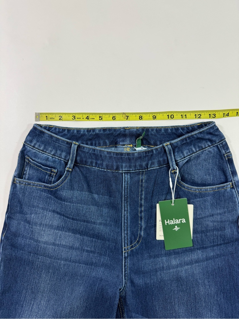 New Halara Flex™ High Waist Pockets Straight Leg Jeans - Picture 7 of 9